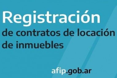 Registro de locación de inmuebles
